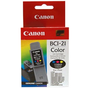 Canon BCI-21 Orjinal Renkli Kartuş