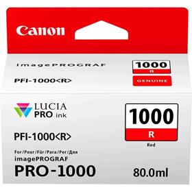 Canon PFI-1000 R Orjinal Red-Kırmızı Kartuşu
