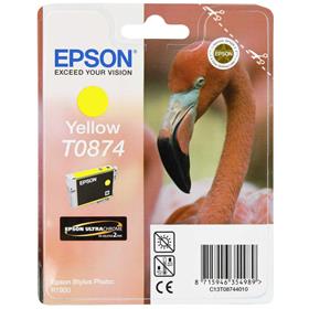 Epson T0874-C13T08744020 Orjinal Sarı Kartuşu