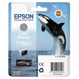 Epson T7607-C13T76074010 Orjinal Açık Siyah Kartuşu
