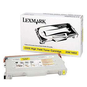 Lexmark 20K1402-C510 Orjinal Sarı Toneri