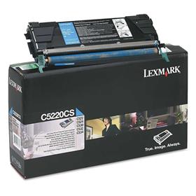 Lexmark C5220CS-C522 Mavi Orjinal Toneri