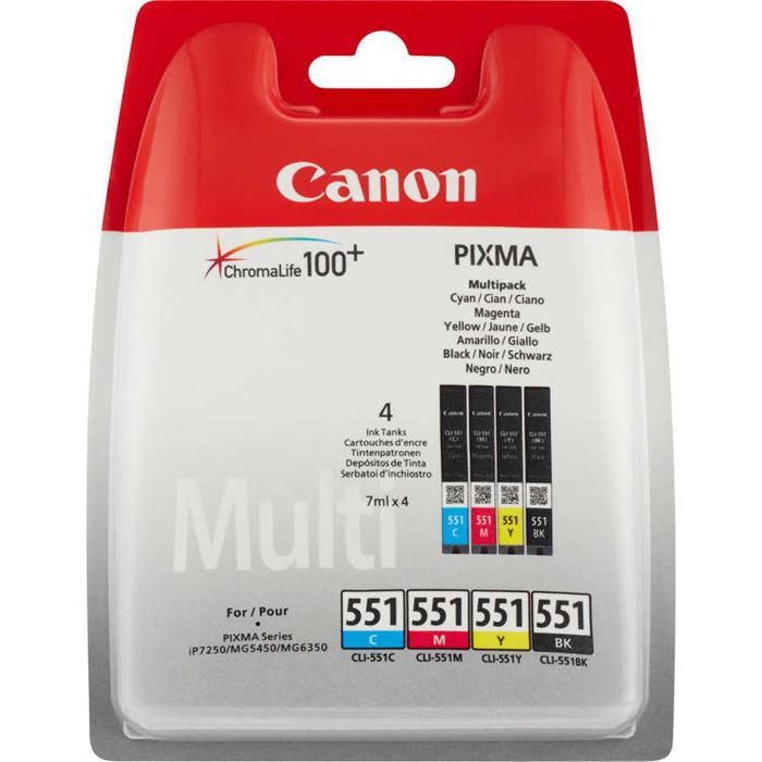 Canon CLI-551 Orjinal Kartuş Avantaj Paketi