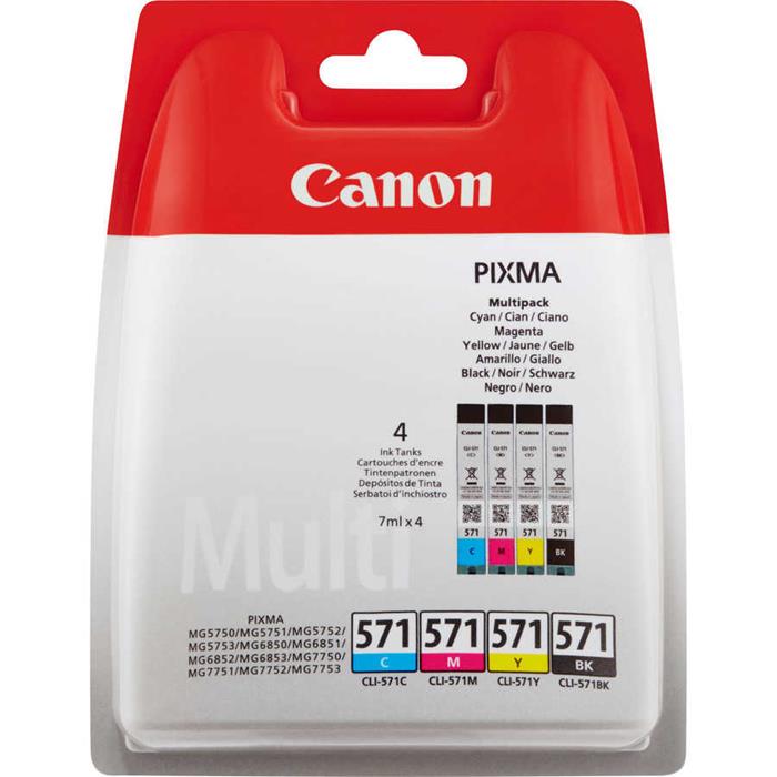 Canon CLI-571 Orjinal Kartuş Avantaj Paketi