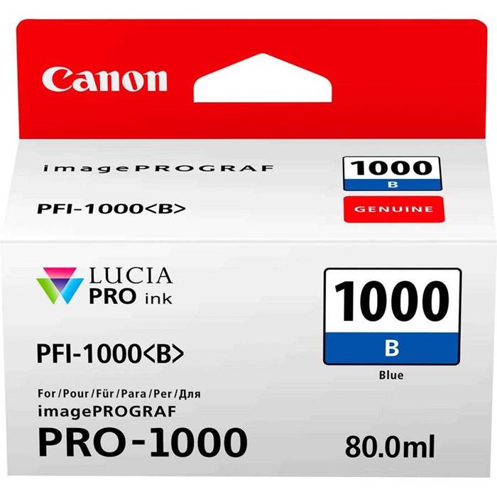 Canon PFI-1000 B Orjinal Blue-Mavi Kartuşu