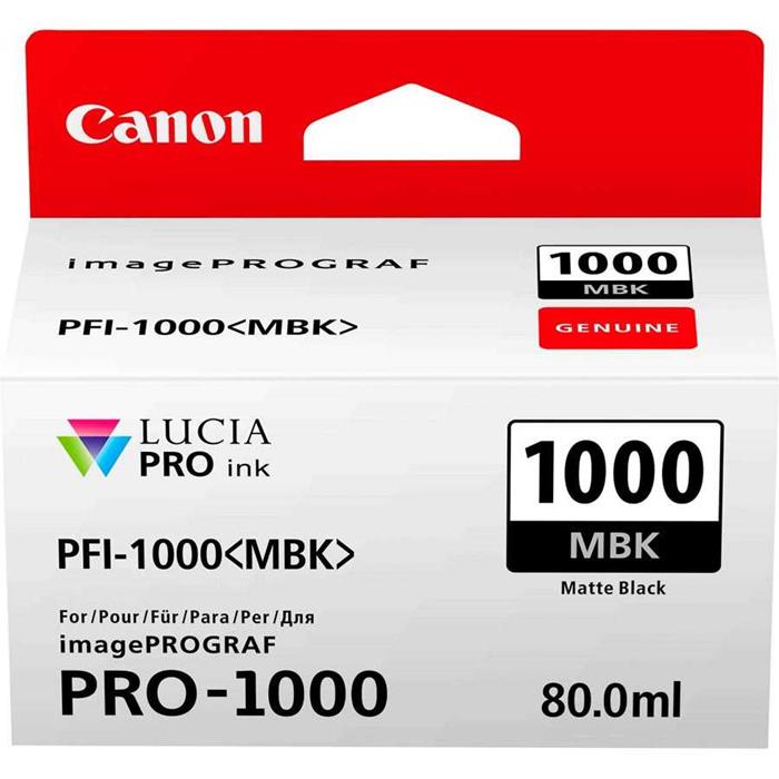 Canon PFI-1000 MBK Orjinal Mat Siyah Kartuşu