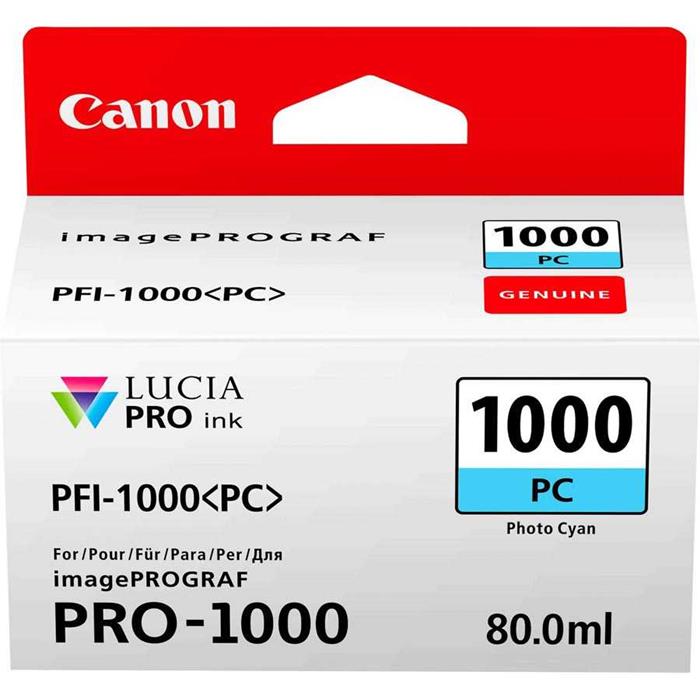 Canon PFI-1000 PC Orjinal Foto Mavi Kartuşu