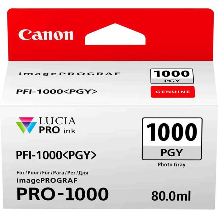 Canon PFI-1000 PGY Orjinal Foto Gri Kartuşu