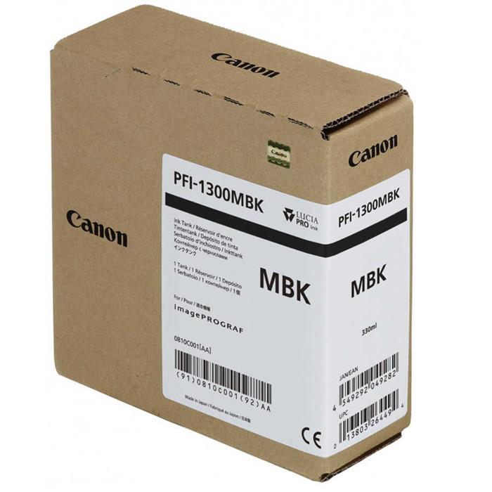 Canon PFI-1300MBK Orjinal Mat Siyah Kartuş