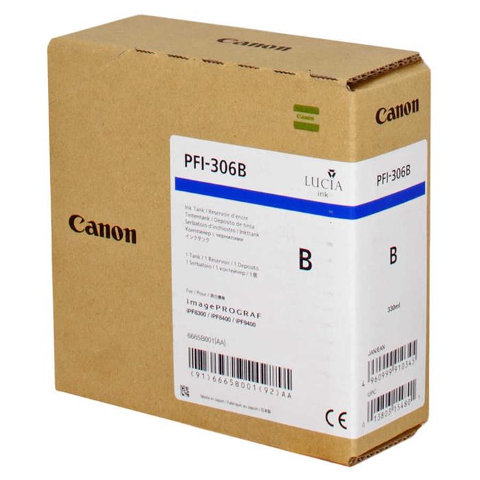 Canon PFI-306 Orjinal Blue Kartuşu