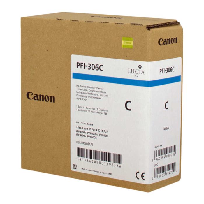 Canon PFI-306 Orjinal Mavi Kartuşu