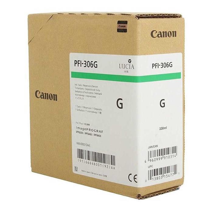 Canon PFI-306 Orjinal Yeşil Kartuşu