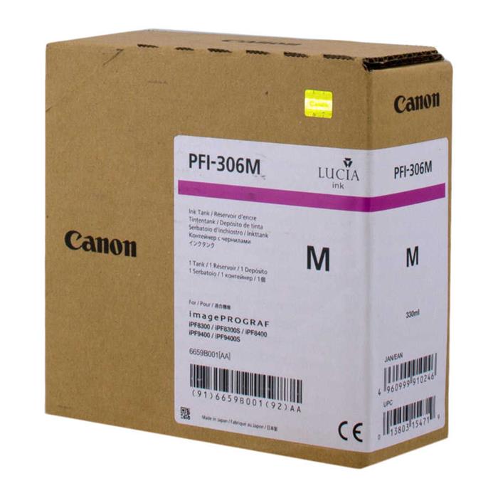 Canon PFI-306 Orjinal Kırmızı Kartuşu