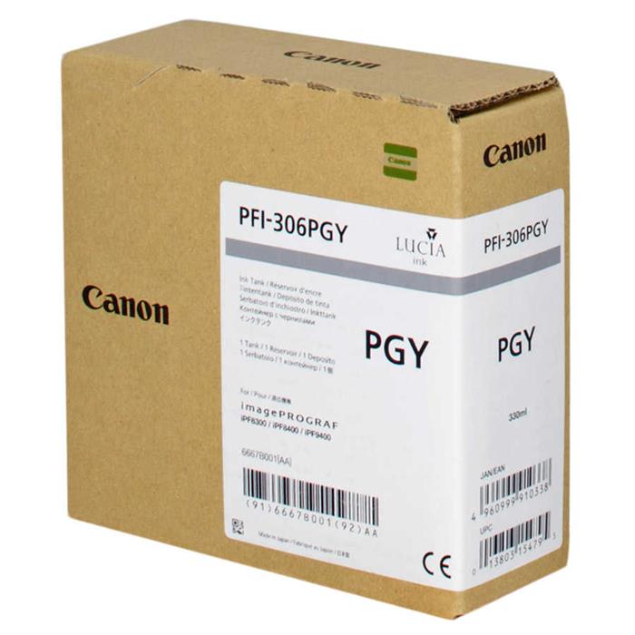 Canon PFI-306 Orjinal Foto Gri Kartuşu