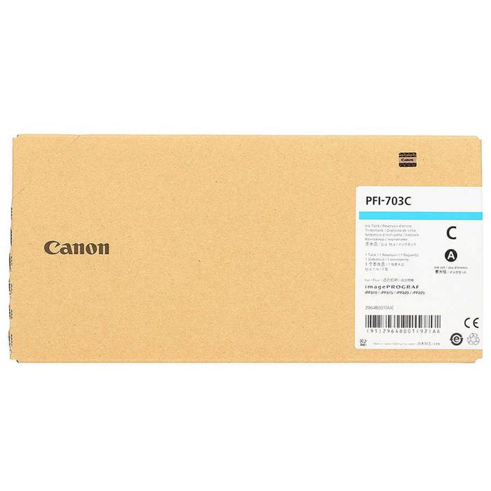Canon PFI-703C Orjinal Mavi Kartuş 3lü Paket
