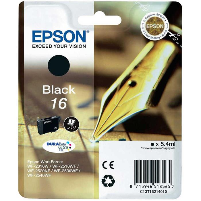 Epson 16-C13T16214020 Orjinal Siyah Kartuşu