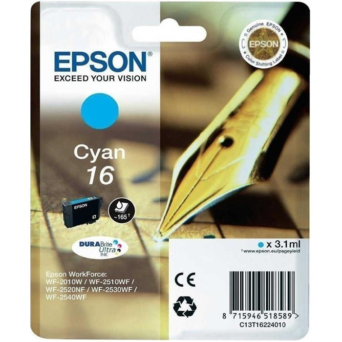 Epson 16-C13T16224020 Orjinal Mavi Kartuşu