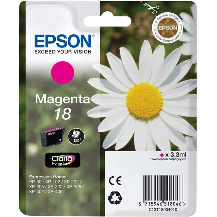 Epson 18-C13T18034020 Orjinal Kırmızı Kartuşu