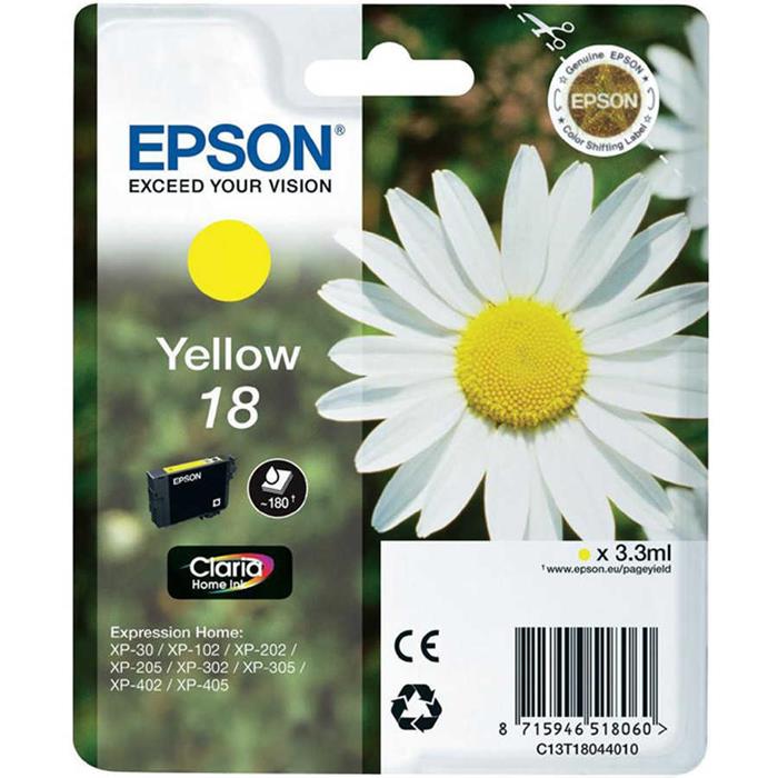 Epson 18-C13T18044020 Orjinal Sarı Kartuşu