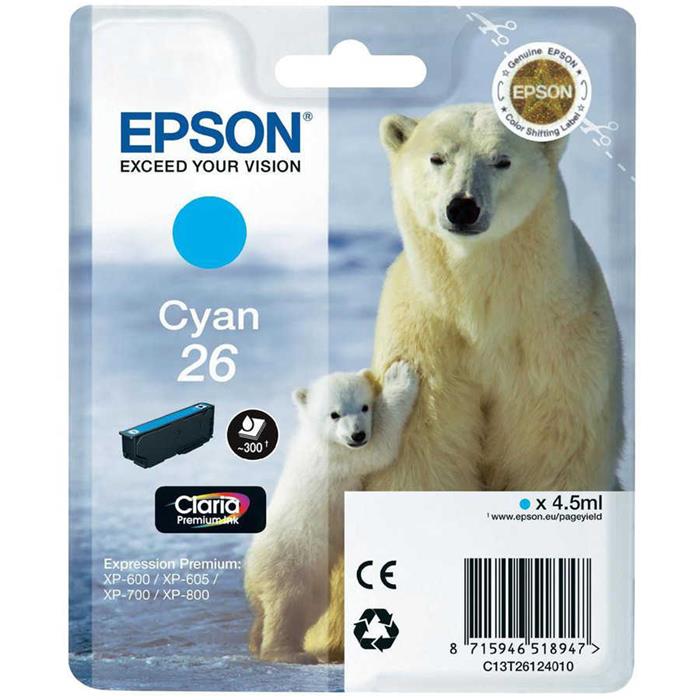 Epson 26-C13T26124020 Orjinal Mavi Kartuşu