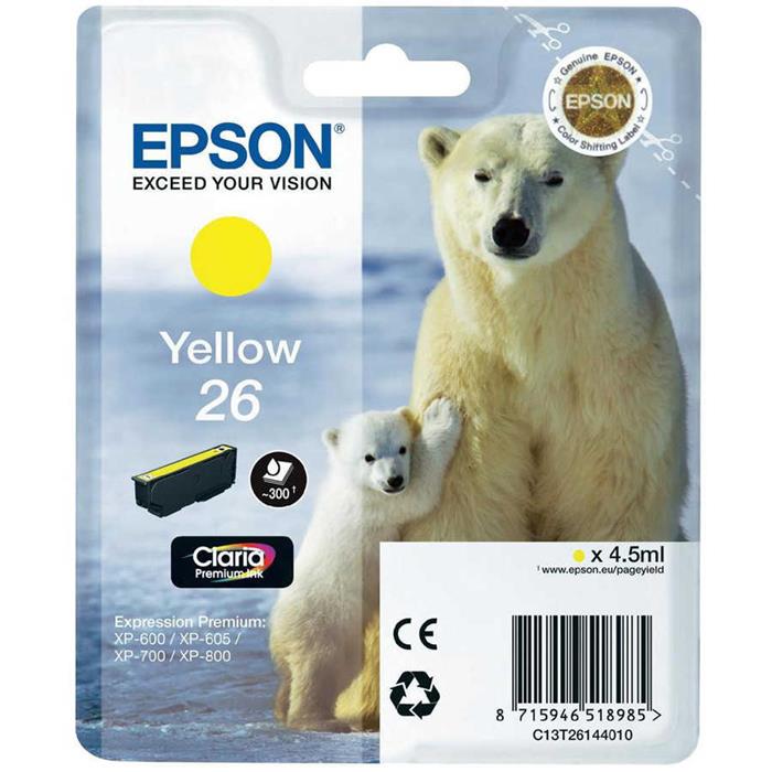 Epson 26-C13T26144020 Orjinal Sarı Kartuşu