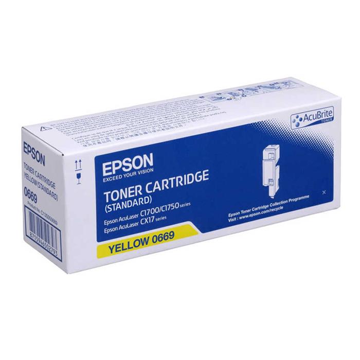 Epson C1700-C13S050669 Orjinal Sarı Toneri