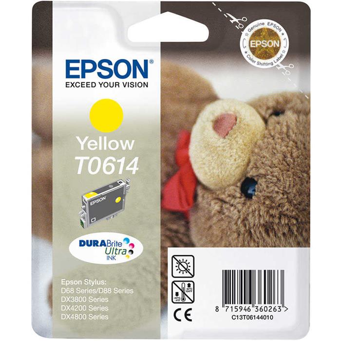 Epson T0614-C13T06144020 Orjinal Sarı Kartuşu