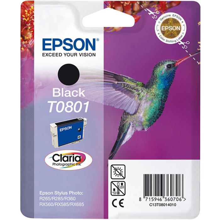 Epson T0801-C13T08014021 Orjinal Siyah Kartuşu