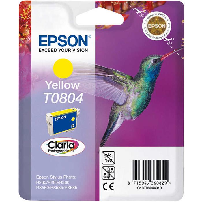 Epson T0804-C13T08044021 Orjinal Sarı Kartuşu