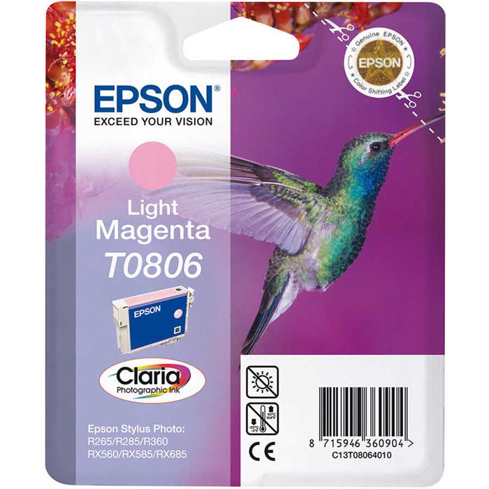 Epson T0806-C13T08064021 Orjinal Açık Kırmızı Kartuşu