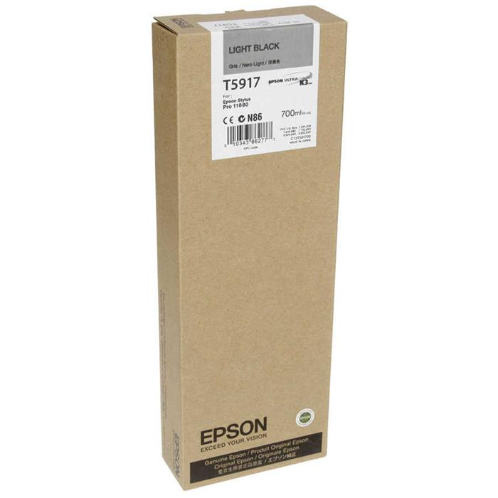 Epson T5917-C13T591700 Orjinal Açık Siyah Kartuş