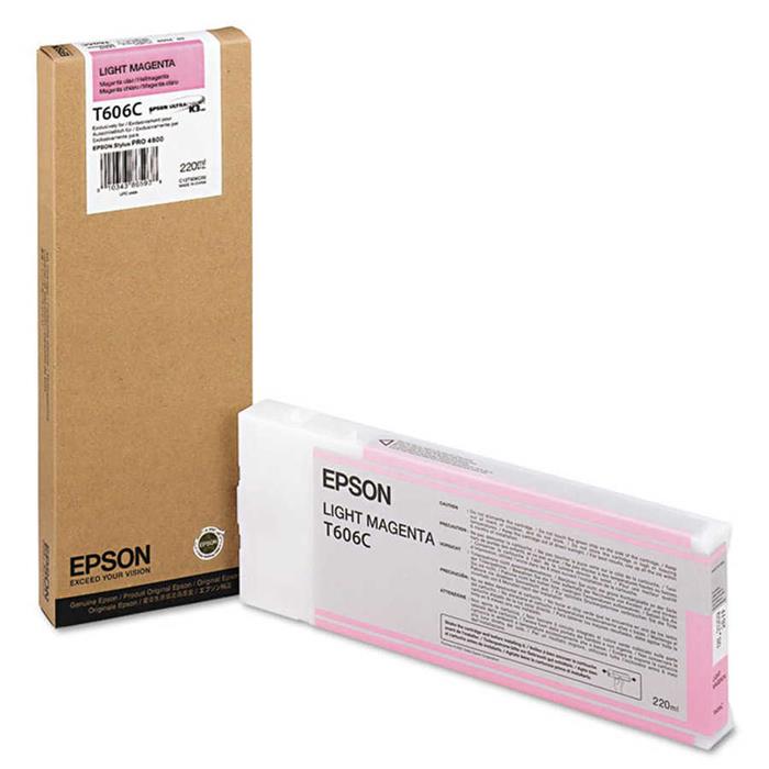 Epson T606C-C13T606C00 Orjinal Açık Kırmızı Kartuş