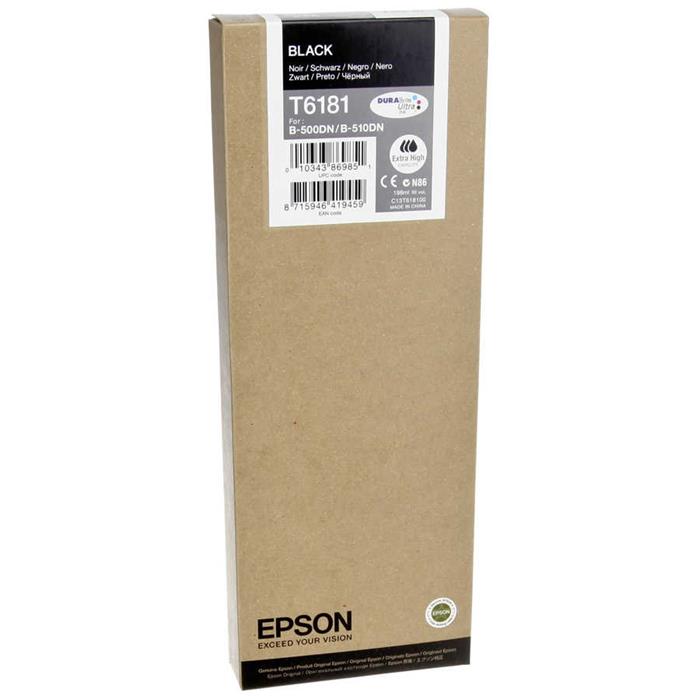 Epson T6181-C13T618100 Orjinal Siyah Kartuşu