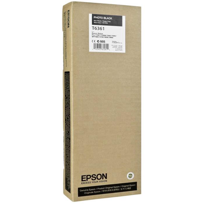 Epson T6361-C13T636100 Orjinal Foto Siyah Kartuş