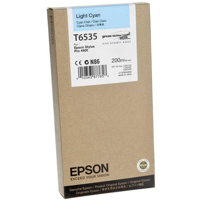 Epson T6535-C13T653500 Orjinal Açık Mavi Kartuş