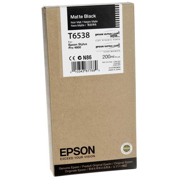 Epson T6538-C13T653800 Orjinal Mat Siyah Kartuş