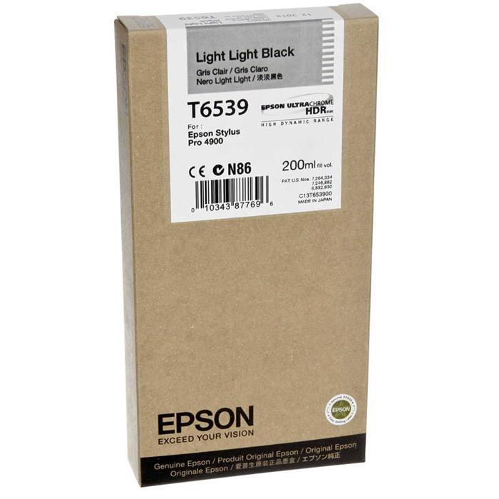 Epson T6539-C13T653900 Orjinal Açık Açık Siyah Kartuş