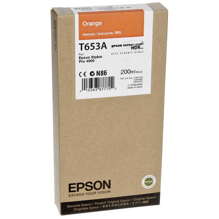 Epson T653A-C13T653A00 Orjinal Turuncu Kartuş