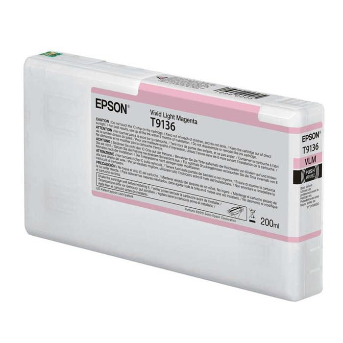 Epson T9136-C13T913600 Orjinal Açık Kırmızı Kartuş