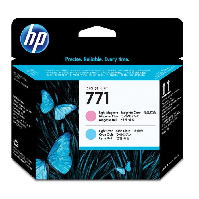 Hp 771-CE019A Açık Kırmızı-Açık Mavi Orjinal Baskı Kafası