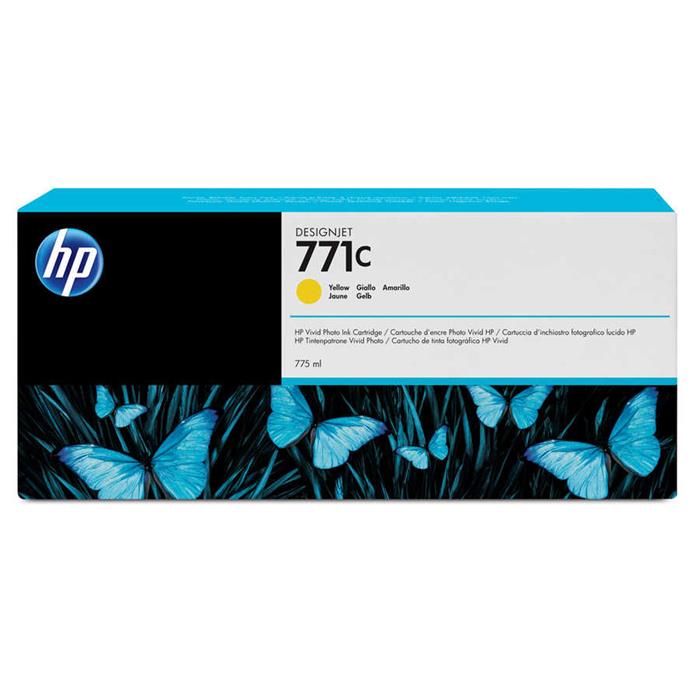Hp 771C-B6Y10A Sarı Orjinal Kartuşu