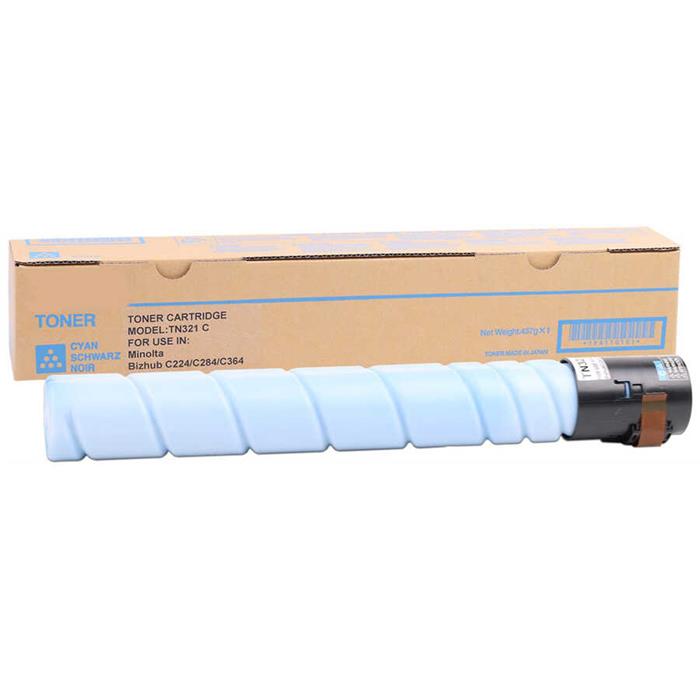 Konica Minolta TN-321C Muadil Mavi Fotokopi Toneri