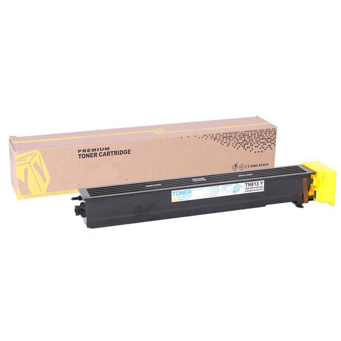 Konica Minolta TN-613Y Muadil Sarı Fotokopi Toneri