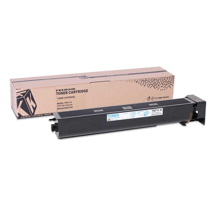 Konica Minolta TN-711K Muadil Siyah Fotokopi Toneri