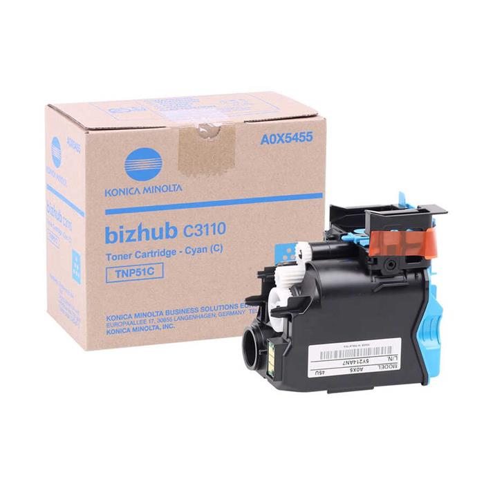 Konica Minolta TNP-51C Orjinal Mavi Fotokopi Toneri