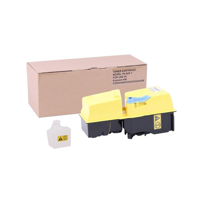 Kyocera TK825 Muadil Sarı Fotokopi Toneri