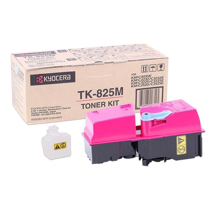 Kyocera TK825 Orjinal Kırmızı Fotokopi Toneri