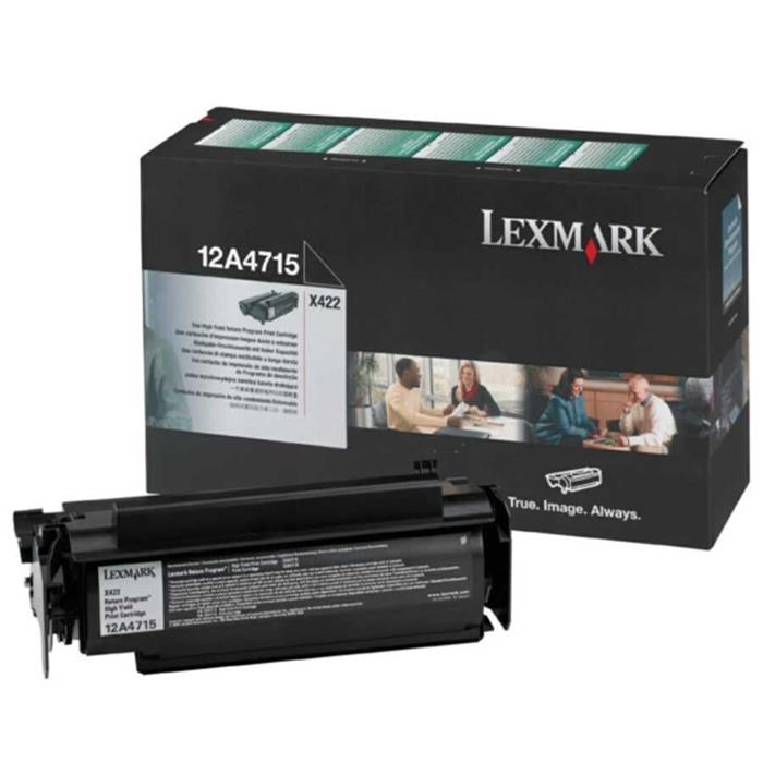 Lexmark 12A4715-X422 Orjinal Toner Y.K.