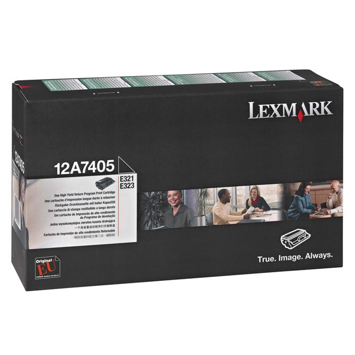 Lexmark 12A7405-E321 Orjinal Toner Y.K.