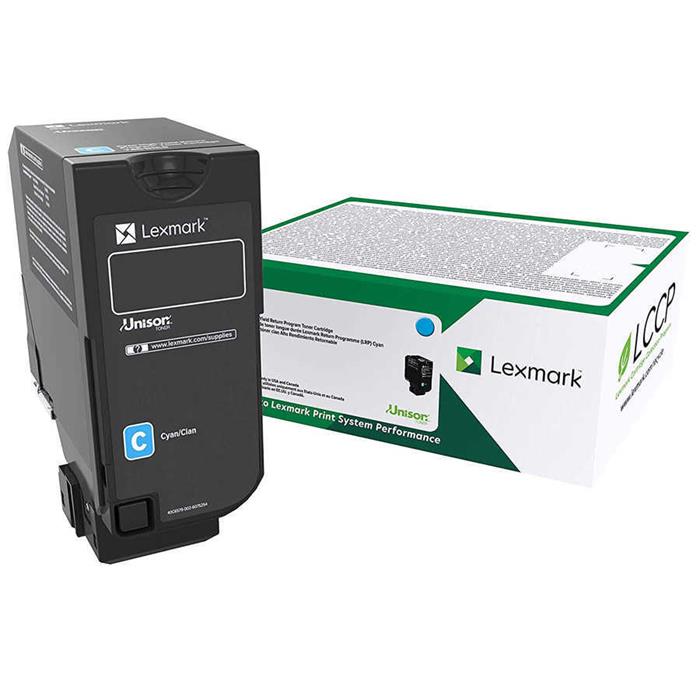 Lexmark 75B20C0-CS727 Orjinal Mavi Toneri